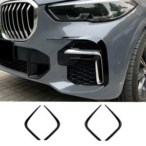 BMW X5 G05 앞범퍼 안개등 에어밴트 테두리 카본 검정 카나드 호환 용품