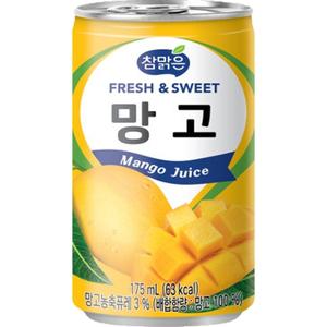 대일 참맑은 망고 175ml x 30캔