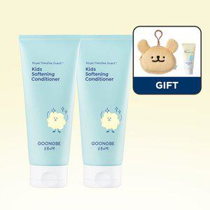[궁중비책] 키즈 소프트닝 컨디셔너 200ml x 2개 +[GIFT] 미니 파우치+수딩 젤 30ml