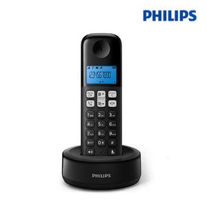 (한성커머스)필립스 Philips 사무실 무선전화기 블랙 D131 발신자표시 스피커폰 집전화