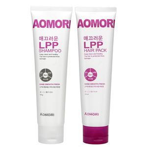 아오모리 매끄러운LPP샴푸150g/헤어팩150g/선택구매