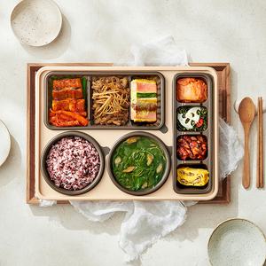 본도시락 더덕 장어구이 삼채바싹불고기 한상