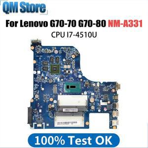 레노버 G70-70 G70-80 노트북용 NM-A331 메인보드, I7-4510U V2G GPU DDR3 5B20H70756 5B20H70694