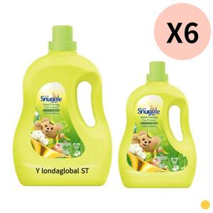 스너글 무드테라피 섬유유연제 대용량 4L 6개+2L 6개