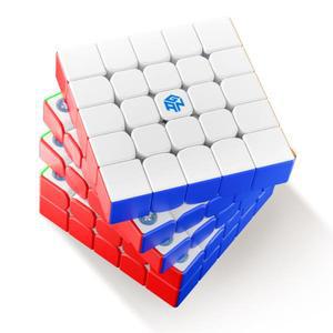 과학교구용품 GAN 562 M 5X5 자석 매직 스피드 큐브 스티커리스 전문 피젯 토이, GAN 562 M 자기 부상 UV