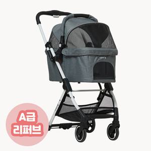 [리퍼브 상품] 리안펫 비비 M 분리형 강아지유모차 개모차