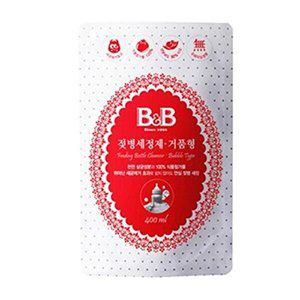 [셀러허브 1][HYIJS1D7_4B]비앤비 젖병세정제 거품 400ml(리필)