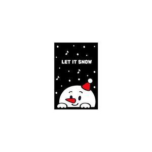 [KGPQT0SW_4B]까꿍 눈사람 크리스마스 성탄 장식 유리창