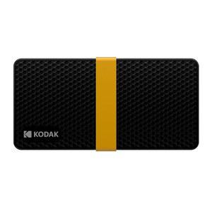 USB-C 3.1세대 2가 포함된 KODAK 휴대용 SSD X200 256GB(10Gbps)