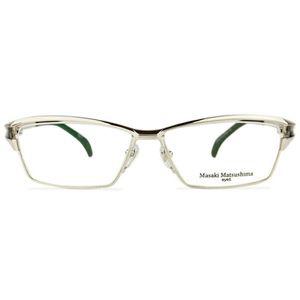 마사키 마츠시마 안경테 MF-1250 c.1 실버 블랙 일본 깔끔한 남자 여자 고급 지적인 선물 추천 MASAKI MATS