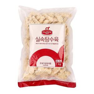 청정원 쉐프원 실속탕수육 1KG 실속탕수육 튀김류 냉동 간편조리식품 식자재