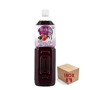 참다음 복분자원액 1.5L X 8개 매실 엑기스 원액 음료베이스