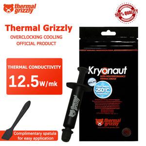 써멀구리스 Thermal Grizzly Kryonaut 서멀 그리스 GPU CPU 복합 실리콘 그리스에 대한 열 전도율 12 5W/mk 1g