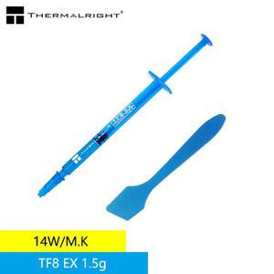 써멀구리스 써멀라이트 CPU 서멀 실리콘 그리스 TF8 EX 2 9g 1 5G 14W 블루 비전도성 고성능 열전도율