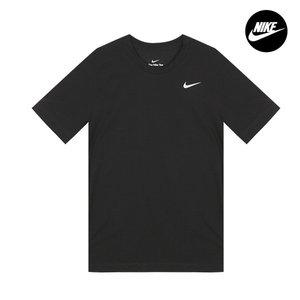 [나이키] NIKE 드라이핏 솔리드 크루 스몰로고 남자 반팔티 AR6029-010