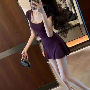 여자스커트 미니 스커트 섹시 A라인 원피스 여름 허리조임 슬림핏 랩 원템2