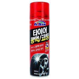 [기타]일신 타이어보호제 타이어 코팅제 타이어 광택 레자 관리 550ml