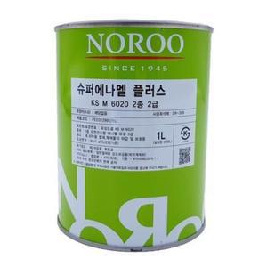 빠른 건조 에나멜 흑색 무광 1L 페인트 벽체보수 도료 도장용품 외벽칠하기 외부용
