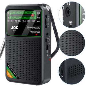 크랭크 라디오 재난 피난 등산 레져 비상 포켓 FM AM SW 지지대 자동 검색 트랜지스터 HD 디스플레이 화면