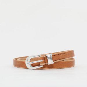 [OUR LEGACY]아워레가시 25SS 웨스턴 빈티지 스키니 레더 2CM 남성 벨트 A2258CDD