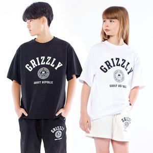 주니어 GRIZZLY 클럽 오버핏 반팔티 JT-J332