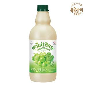대상 복음자리 샤인머스캣 베이스 1.8kg 음료 에이드 농축액