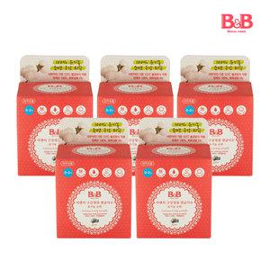 비앤비 유아 구강청결멸균티슈 유기농순면 30매X5팩
