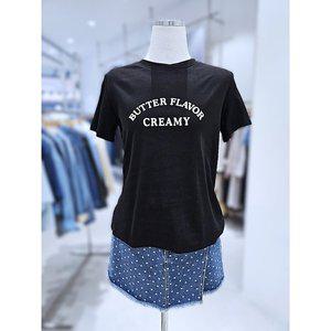 [여주점][LAP][LAP] 버터 레터링티셔츠 (AR2CTS81)