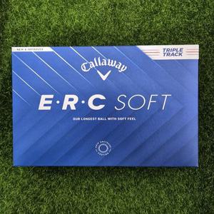 [정품] 25년 캘러웨이 ERC 소프트 화이트 12구세트 트리플트랙 골프공 홀인원 무료 로고 인쇄