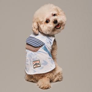 도그아이 강아지여름옷 쿨나시 쿨링 포켓쿨팩티 블루 (DG402_BL)