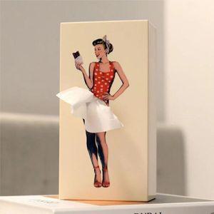티슈업걸 마릴린먼로 각 13x7.7x25.5cm 집들이 선물 티슈 휴지갑케이스