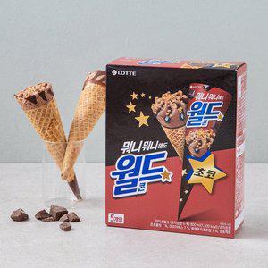 월드콘 초코 멀티160ml*5