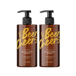 로브로제 맥주효모 비오틴 샴푸 500ml x2 탈모증상완화