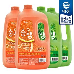 [애경] 순샘 믹스앤매치 주방세제 3L x4개