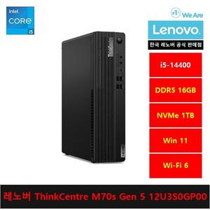 [예약판매]레노버 ThinkCentre M70s Gen5 12U3S0GP00 14th-i5/16gb/1tb/Win11 Pro/Wi-Fi+BT - ps