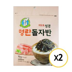 성경김 명란 돌자반 70g x 2개