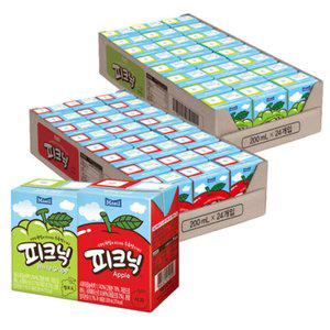 피크닉 청포도 200ml 24개 + 피크닉 사과 200ml 24개