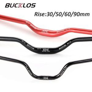 자전거 핸들 바 드롭바 뿔바 BMX 초경량 알루미늄 MTB 핸들바 라이즈 90MM 25.4MM 720MM 780MM