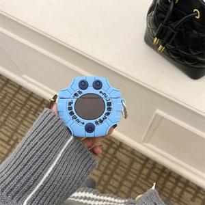 소니 WF-1000XM5/WF-1000XM4용 이어폰 케이스 큐트 만화 디지몬 몬스터 디지바이스 소프트 실리콘 보호 커