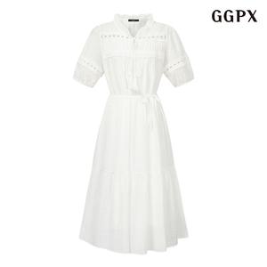 [롯데백화점]지지피엑스 레이스 프릴 보헤미안 원피스 (GPBOW030D)