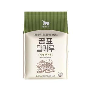 곰표 박력분 박력다목적용 밀가루 2.5kg 대용량 케이크용 박력과자용밀가루 밀가루분 과자용 제과제빵재료