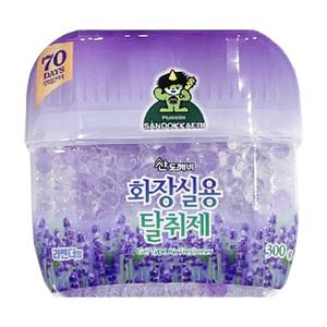 산도깨비 화장실용 탈취제 라벤더 300g X 10개