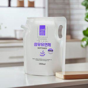 갤러리아 섬유유연제1800ml(후로랄허벌향) 땀냄새제거 천연허브오일