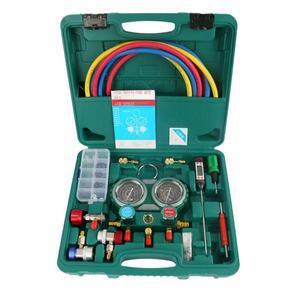 자동차 냉매가스 충전 도구 세트 가스 측정 키트 DIY R22-134-410 충전세트
