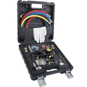 리챔프 HVAC R410A 세트 매니폴드 있는 에어컨 기화기가 R32 게 R404A