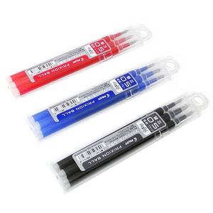 PILOT FRIXION BALL KNOCK 0.5mm 0.7mm 리필심 3개/지워지는 노크식 볼펜/프릭션볼 프릭션볼펜/지워지는펜