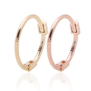 14k귀찌 DK52 10mm 슬림링(낱개) 14k 링피어싱 원터치 귀걸이 링귀걸이