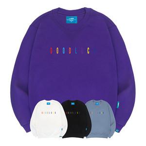 엘라모 기모M 굿럭 맨투맨 남녀공용 빅사이즈 S~4XL