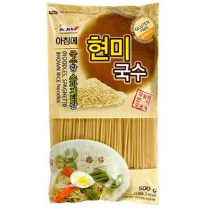 [효자원식품] 아침에 현미국수 (500gx3개) 무농약 현미 글루텐프리
