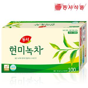 동서식품 현미녹차 100T 1개 (100티백)